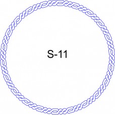 Косичка для печати образец KOS-11