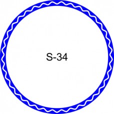 Косичка для печати образец KOS-34
