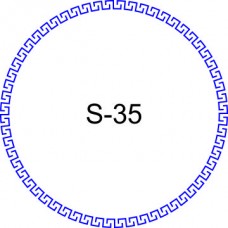 Косичка для печати образец KOS-35